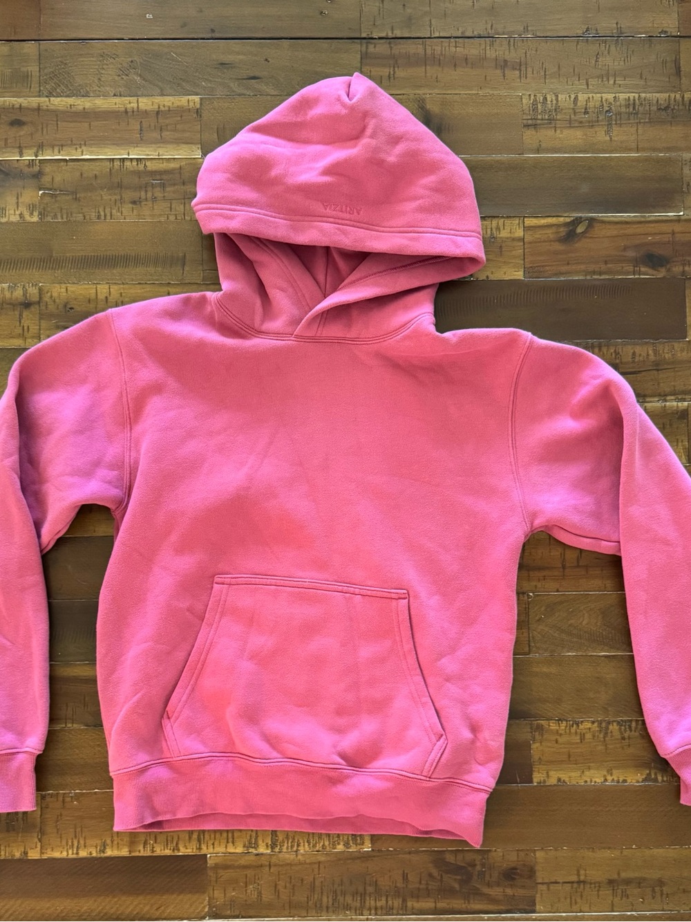 Aritzia Perfect Fit Pink Hooded Sweatshirt